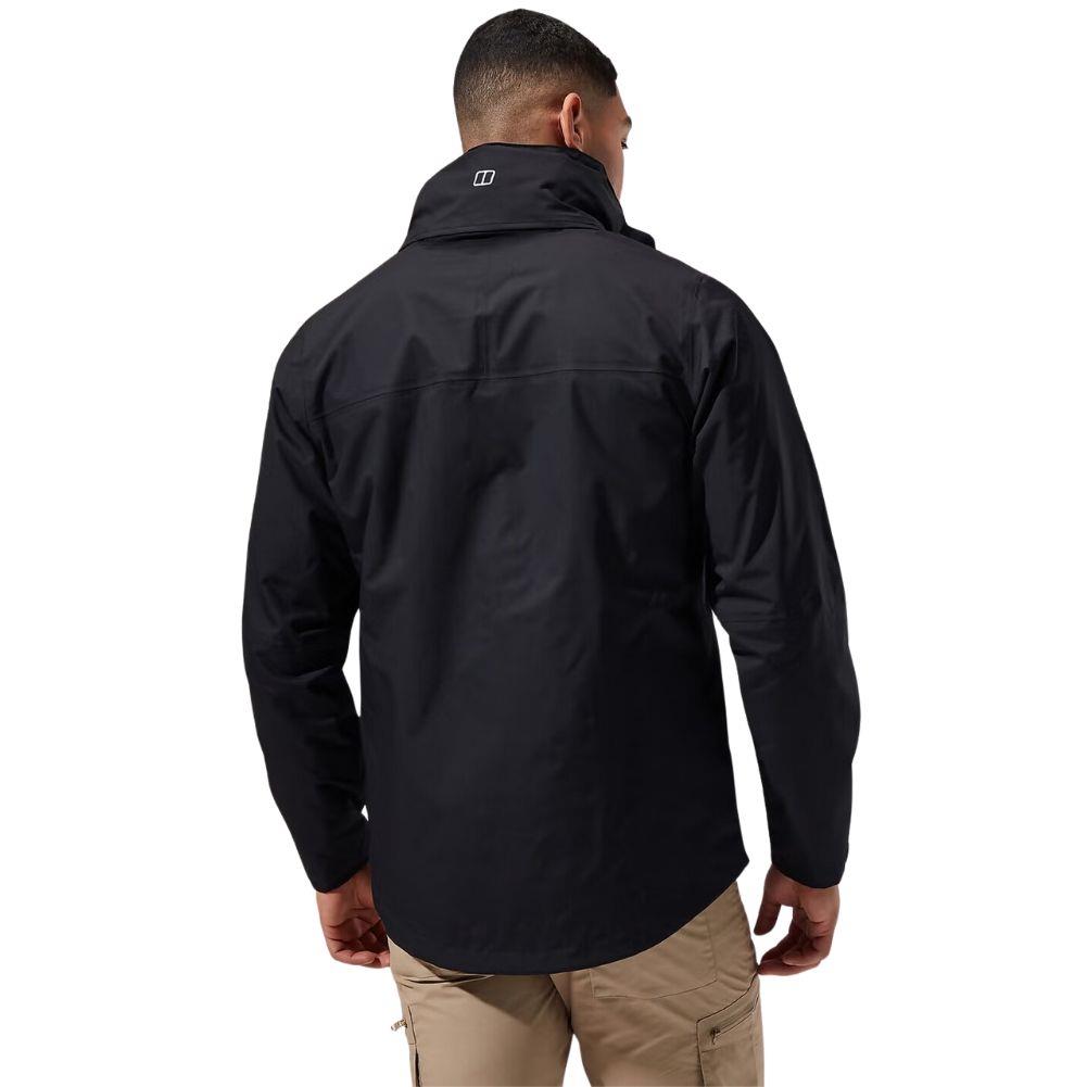 Berghaus Men&#39;s RG Alpha 2.0 Shell Waterproof Jacket (Black) model other back