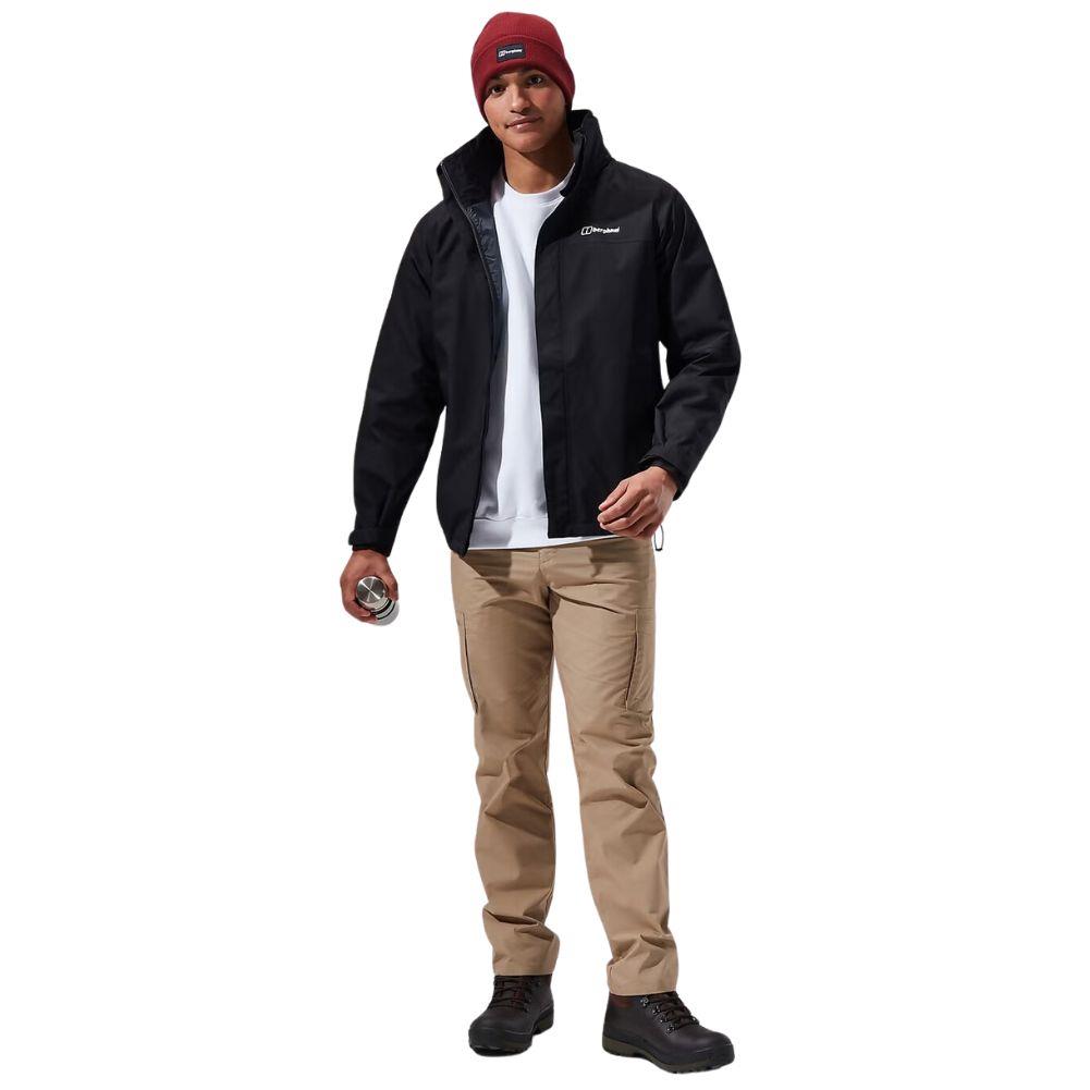 Berghaus Men&#39;s RG Alpha 2.0 Shell Waterproof Jacket (Black)