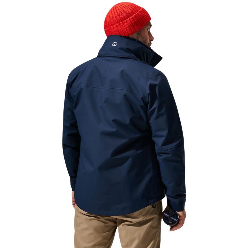 Berghaus Men&#39;s RG Alpha 2.0 Gemni 3 in 1 Waterproof Jacket (Dark Blue) back to back