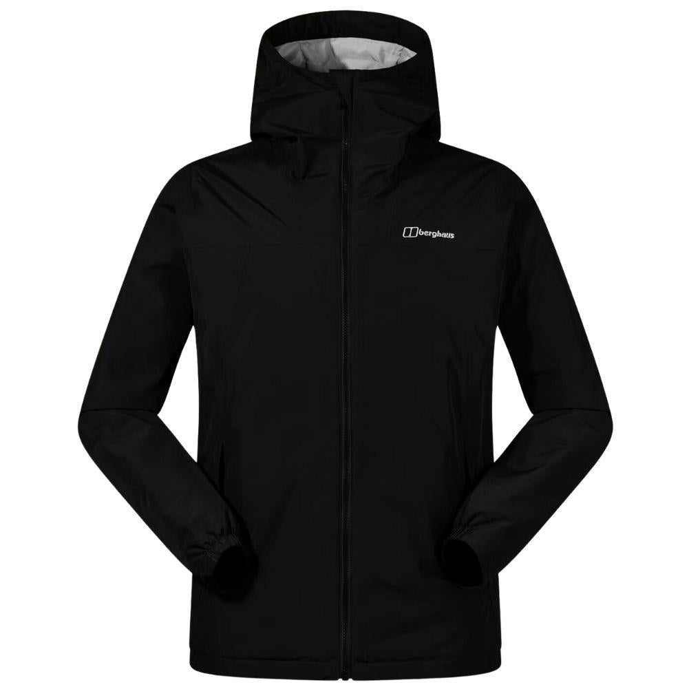 Berghaus Men's Deluge Pro 3.0 Insulated Waterproof Jacket (Black)