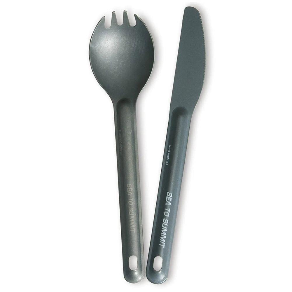 Sea To Summit AlphaLight Knife and Spork Set angle