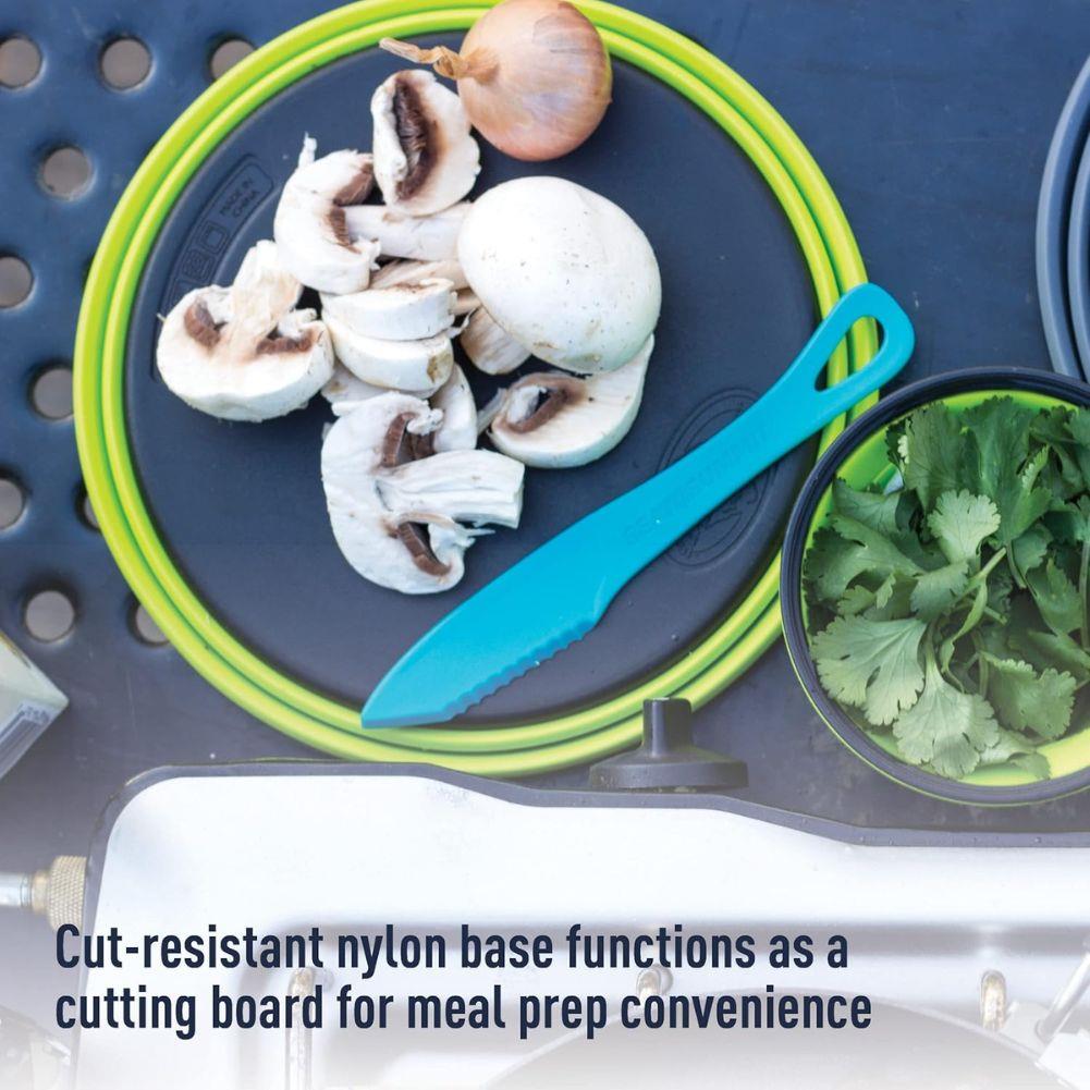 Sea To Summit X-Plate Collapsible Camping Plate (Sand) chomp chomp