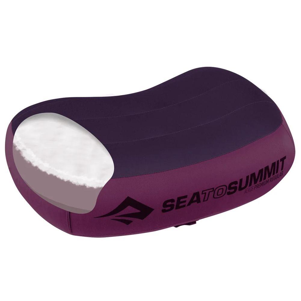 Sea To Summit Aeros Premium Pillow - Regular (Grey) material inside