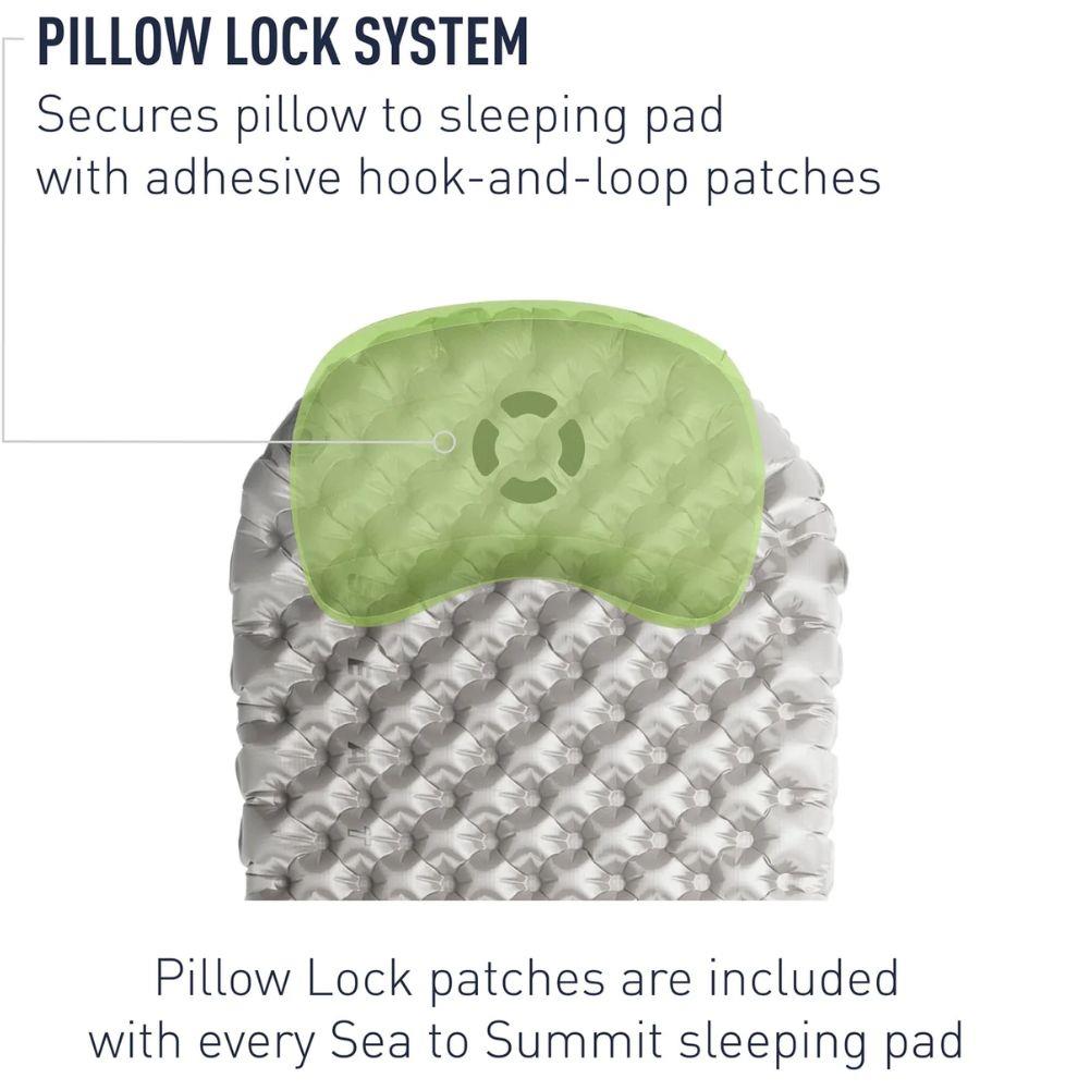 Sea To Summit Aeros Premium Pillow - Regular (Grey) pillow lock