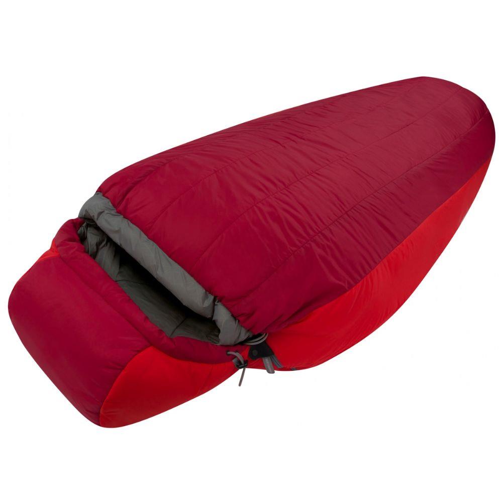 Sea To Summits Basecamp III Synthetic Sleeping Bag (Dark Red/Red) angle