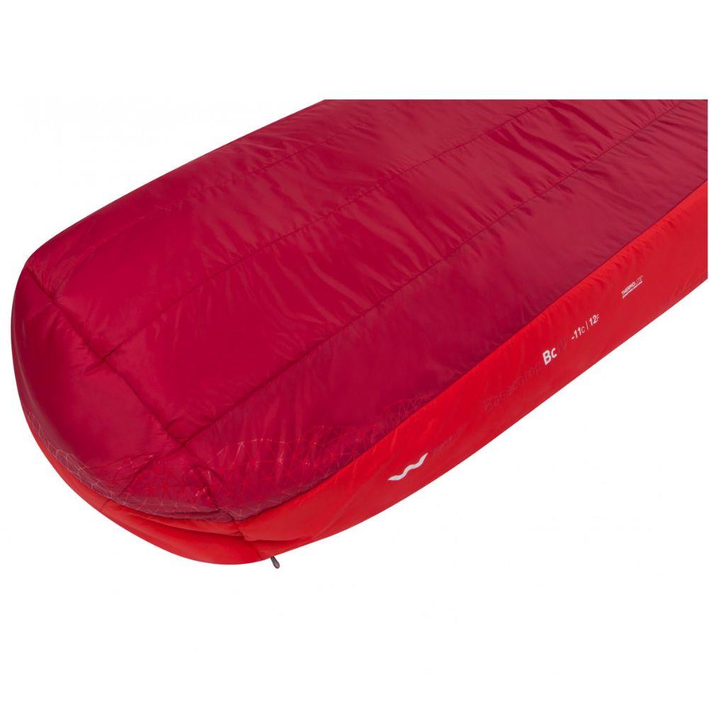 Sea To Summits Basecamp III Synthetic Sleeping Bag (Dark Red/Red) bottom