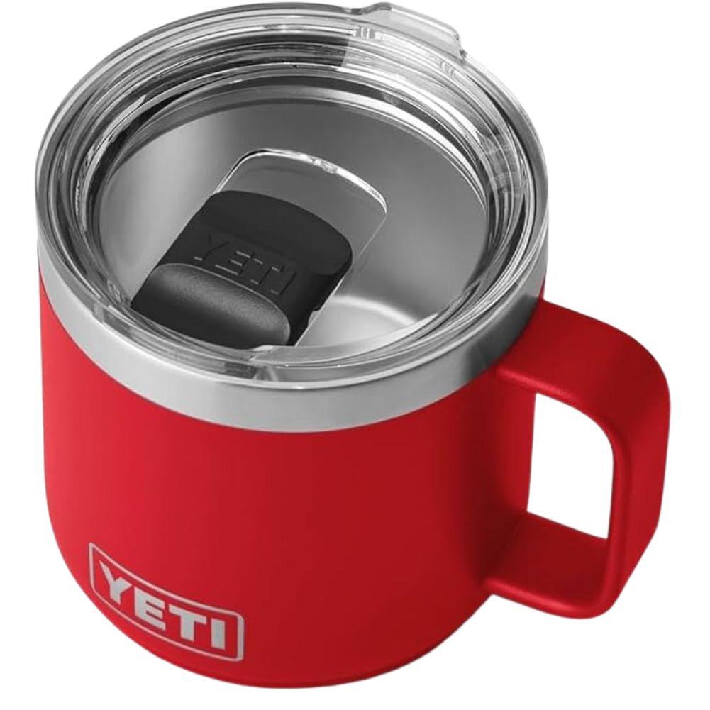 YETI Rambler 14 OZ (414ml) Stackable MS Mug (Rescue Red) top angle