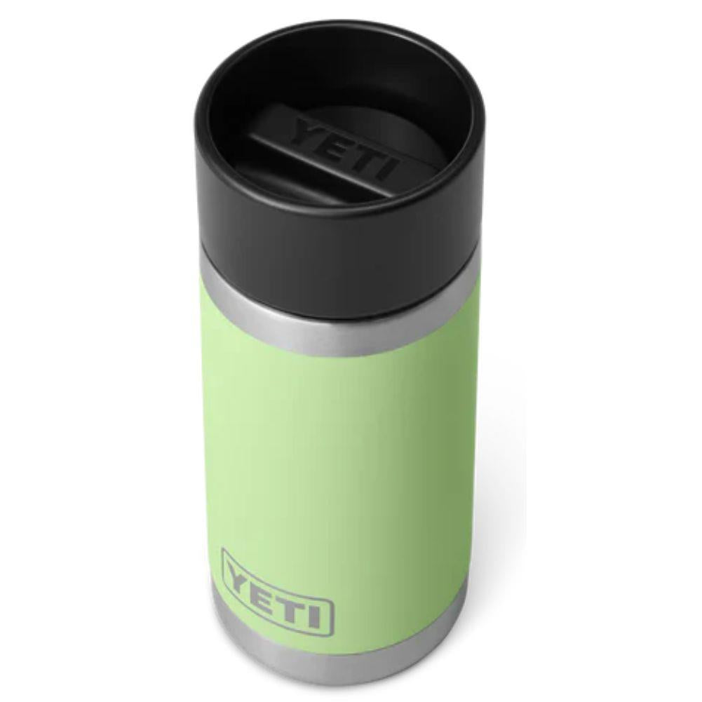 Yeti Rambler 12 OZ Bottle With Hotshot Cap (Key Lime) top angle