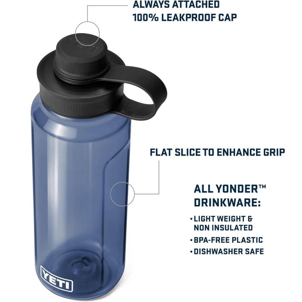 Yeti Yonder Tether 34oz (1L) Water Bottle (Rescue Red) info