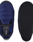 Rab Cirrus Hut Slipper (Nightfall Blue) top and bottom