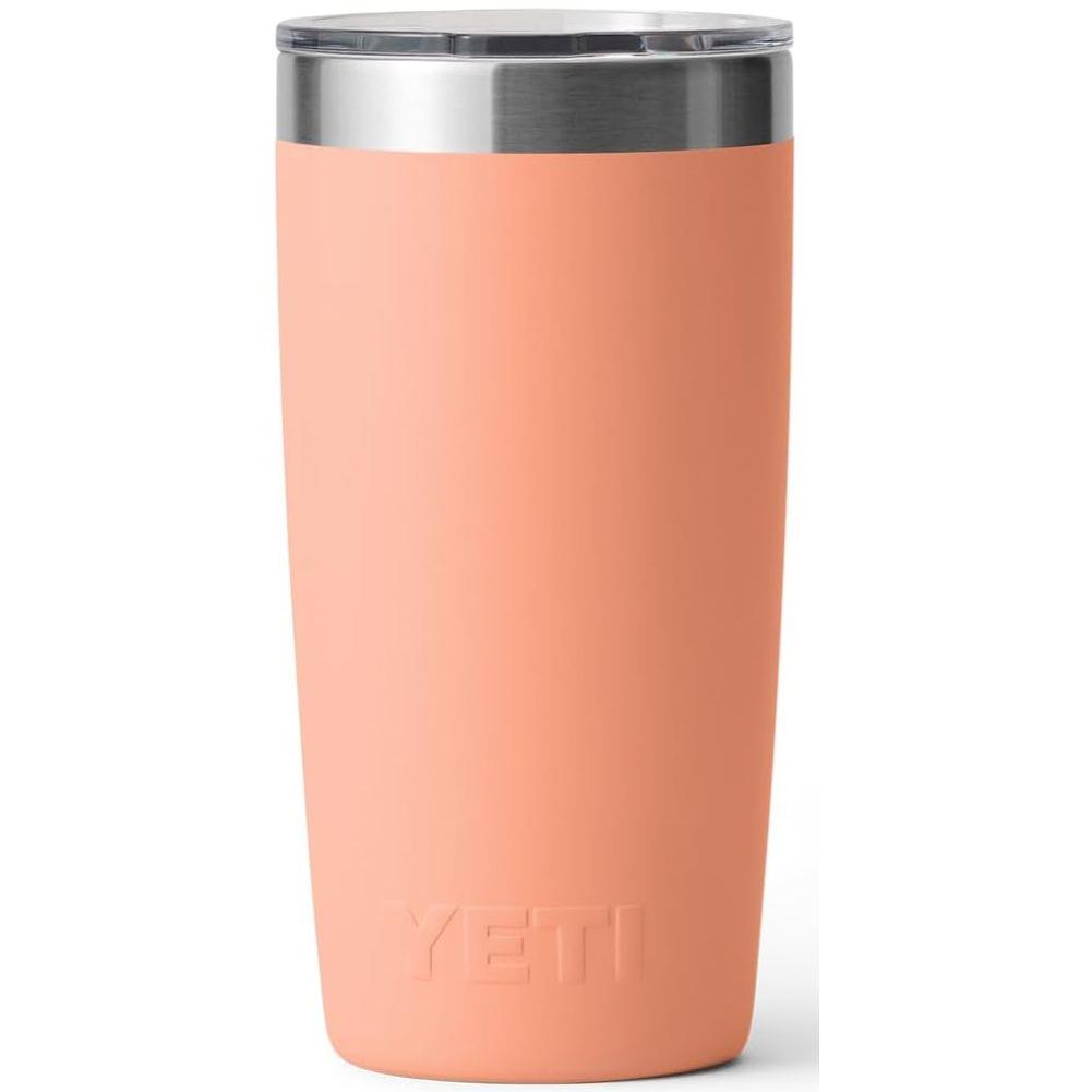 Yeti Rambler 10 OZ Tumbler (Lowcountry Peach) back