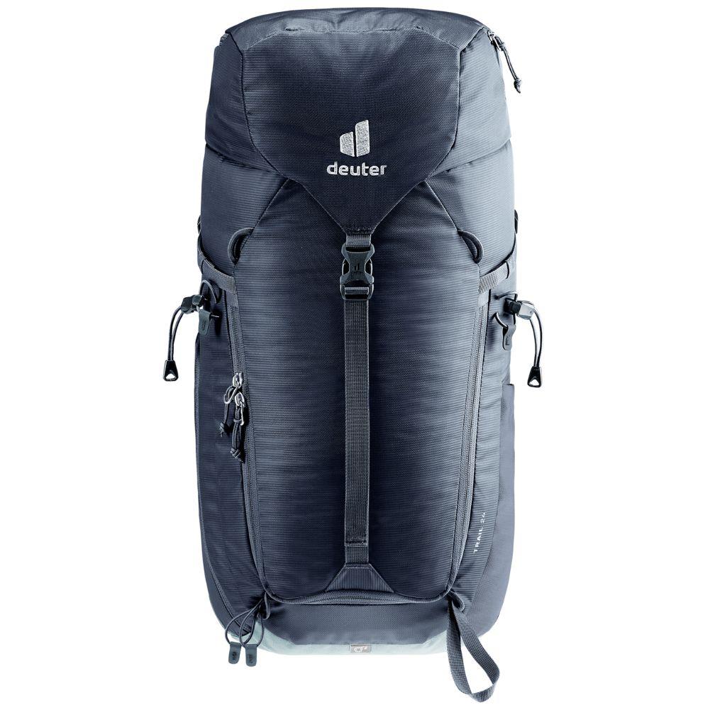 Deuter Trail 24 Hiking Backpack (Black/Shale) front view