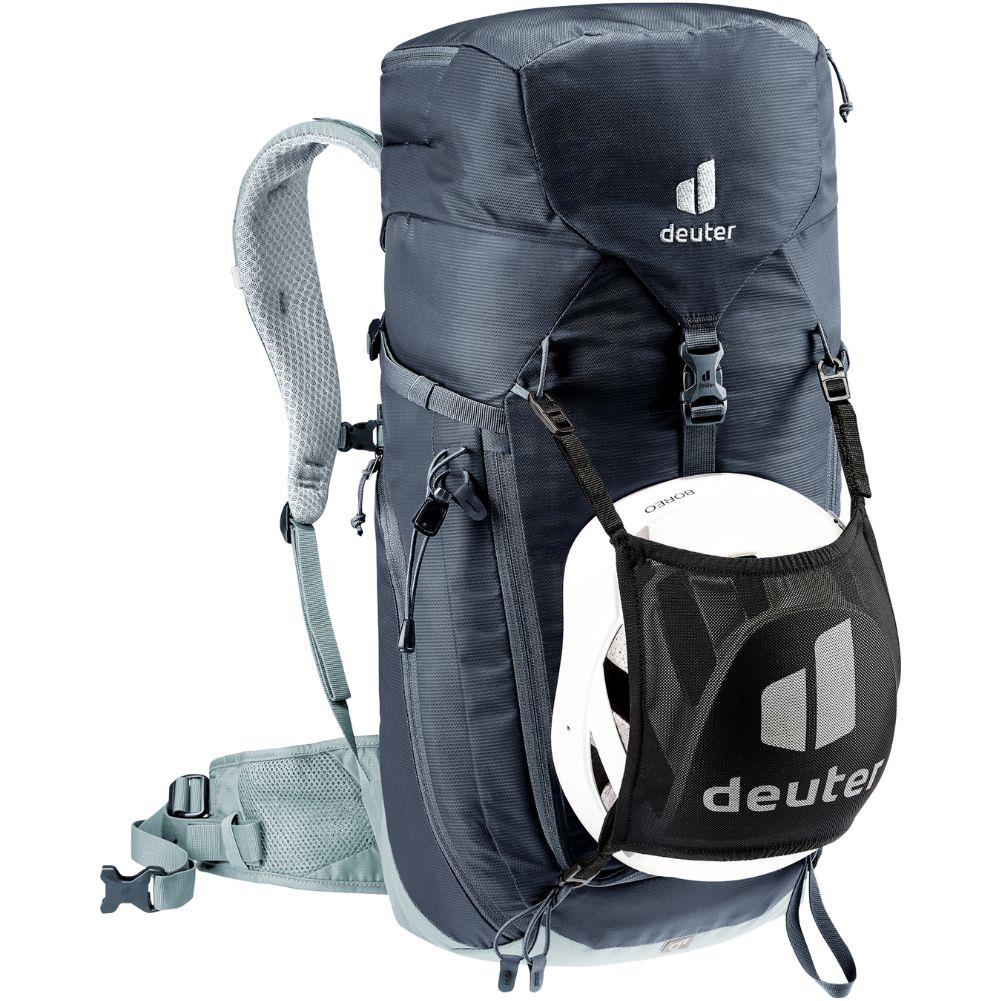 Deuter Trail 24 Hiking Backpack (Black/Shale) helmet