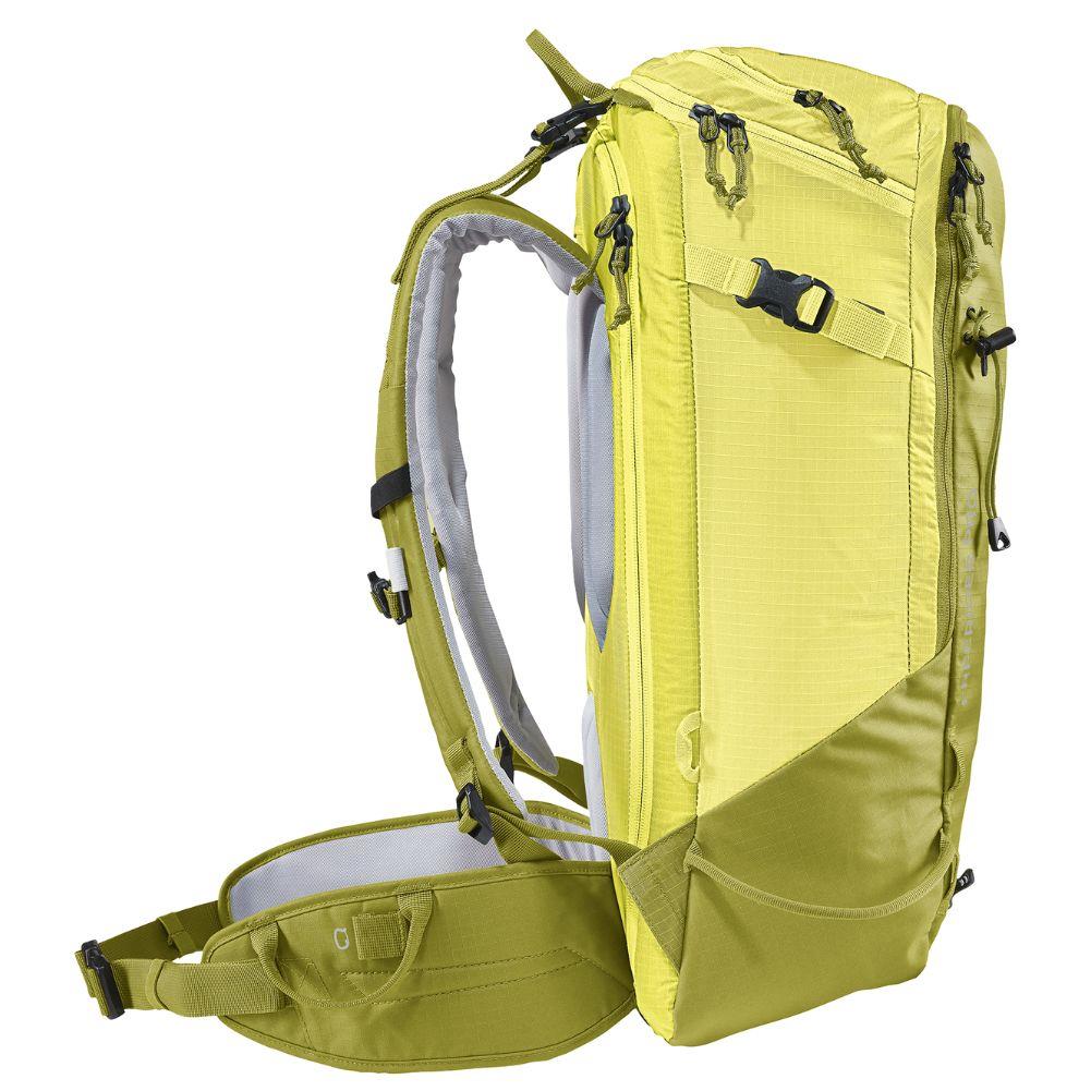 Deuter Freerider Pro 34+ Ski Touring Backpack (Cactus/Sprout) right angle side