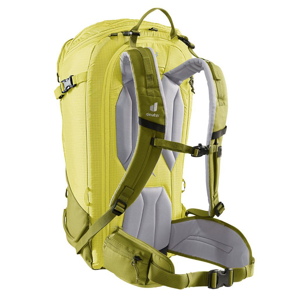 Deuter Freerider Pro 34+ Ski Touring Backpack (Cactus/Sprout) left angle