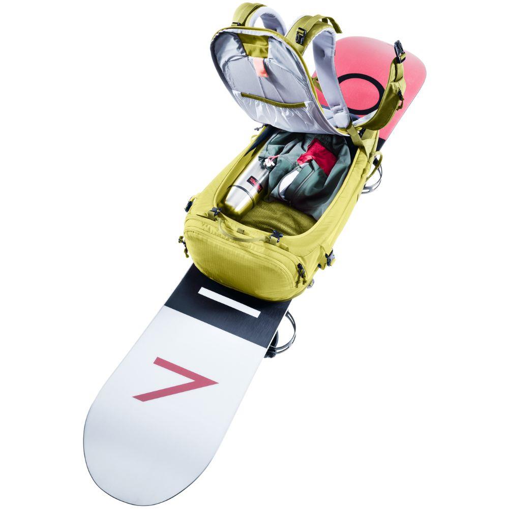 Deuter Freerider Pro 34+ Ski Touring Backpack (Cactus/Sprout) snowboard
