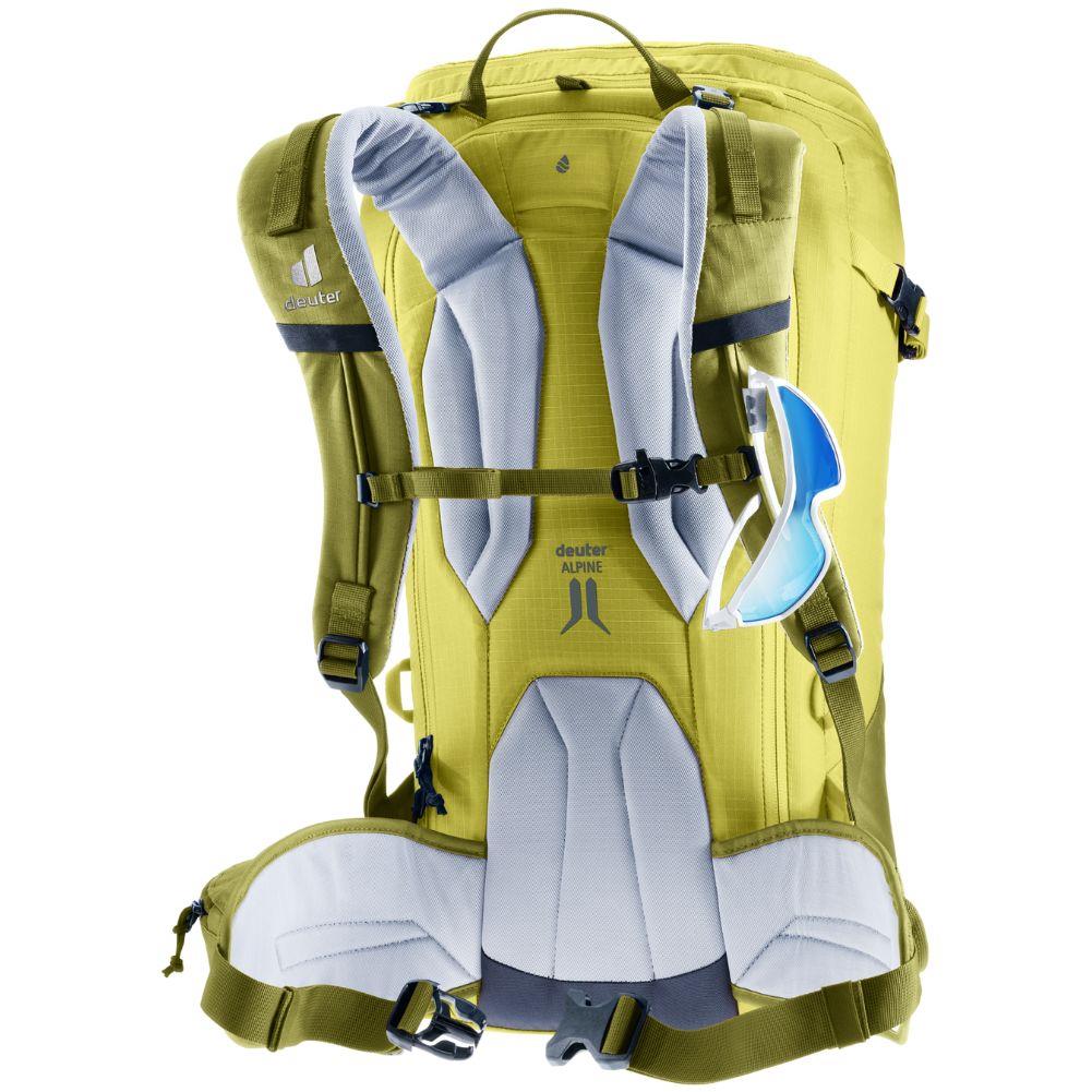 Deuter Freerider Pro 34+ Ski Touring Backpack (Cactus/Sprout) straps sunglasses