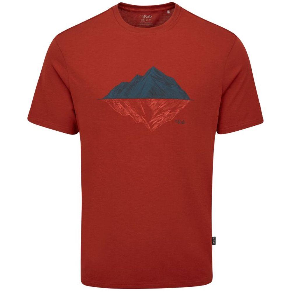Rab Men's Crimp Reflection Tee (Tuscan Red)