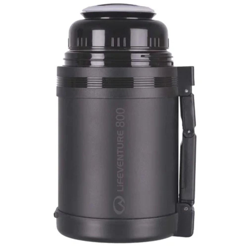 Lifeventure TiV Wide Mouth Vacuum Flasks 800ML lid off