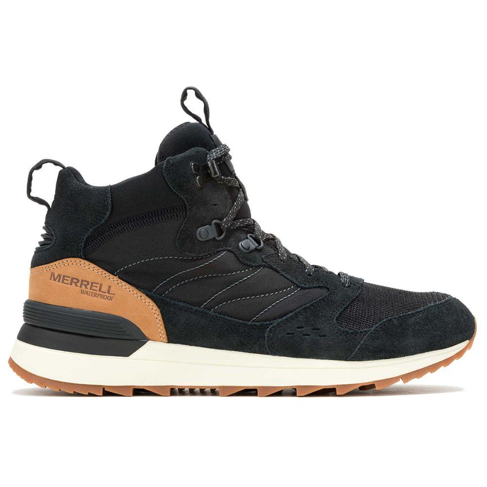Merrell Men's Alpine 83 Sneaker Recraft Mid Waterproof Shoe (Black)