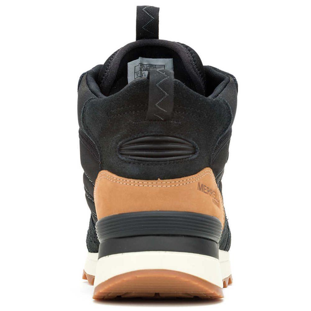 Merrell Men's Alpine 83 Sneaker Recraft Mid Waterproof Shoe (Black) back