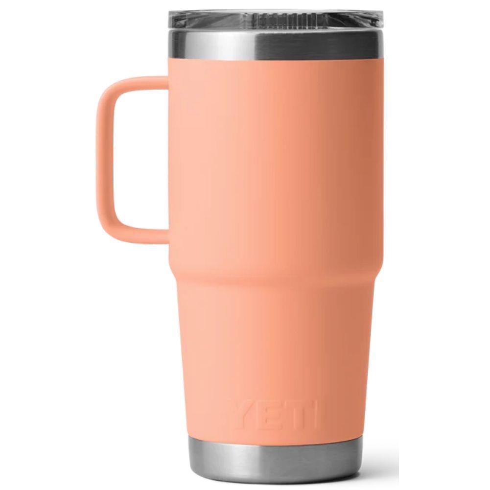 Yeti Rambler 20 OZ Travel Mug (Lowcountry Peach) back