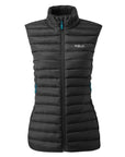 Rab Women's Microlight Down Vest (Black)