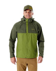 RAB Men's Downpour Eco Jacket (Army/Aspen Green)