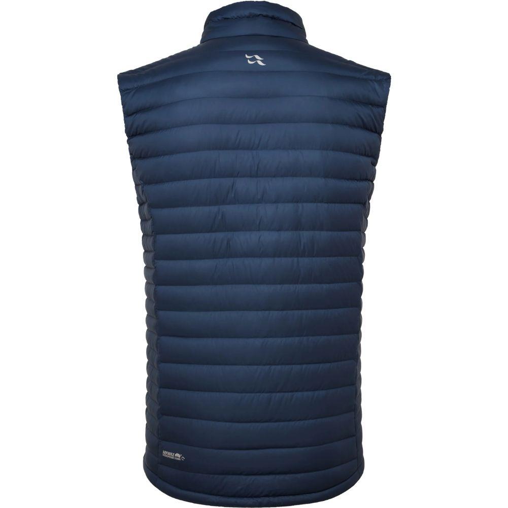 Rab Men's Microlight Down Vest (Tempest Blue) back