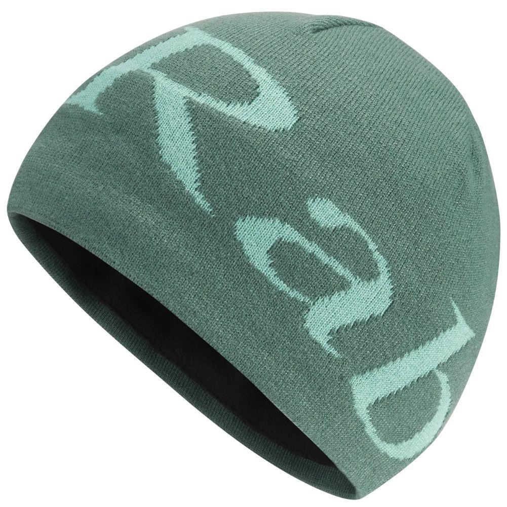Rab Logo Beanie (Green Slate/Glacier Blue)