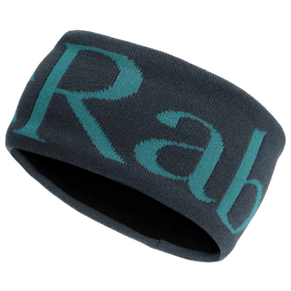 Rab Knitted Logo Headband (Ebony)