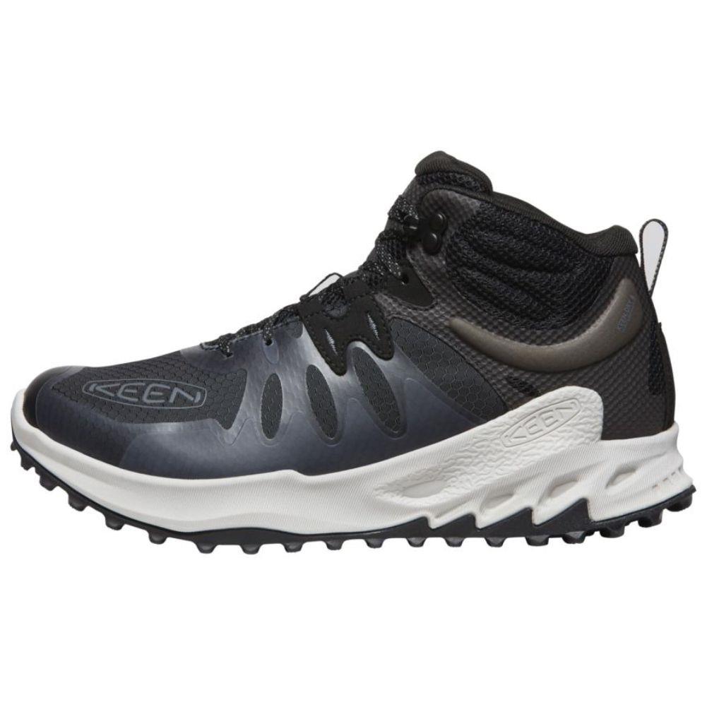 Keen Mens Zionic Mid Waterproof Hiking Boot (Black) left