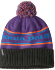 Patagonia Powder Town Beanie (Park Stripe: Purple)