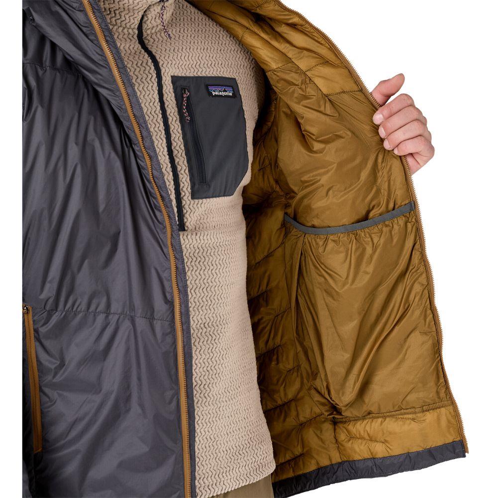 Patagonia Men&#39;s DAS Light Hoody - L (Smolder Blue) inside jacket