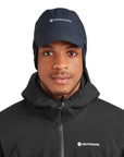 Montane Duality Mountain Waterproof Cap (Eclipse Blue) model staring at me