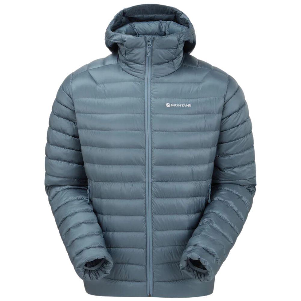 Montane Men's Anti-Freeze Hooded Down Jacket (Stone Blue)