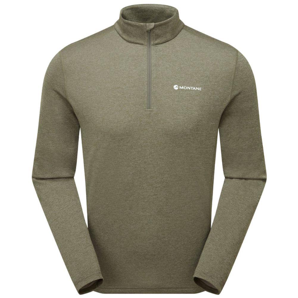 Montane Men's Dart Zip Neck T-Shirt (Caper)