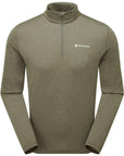 Montane Men's Dart Zip Neck T-Shirt (Caper)