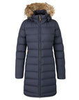 Rab Women's Deep Cover Recycled Down Parka (Deep Denim)
