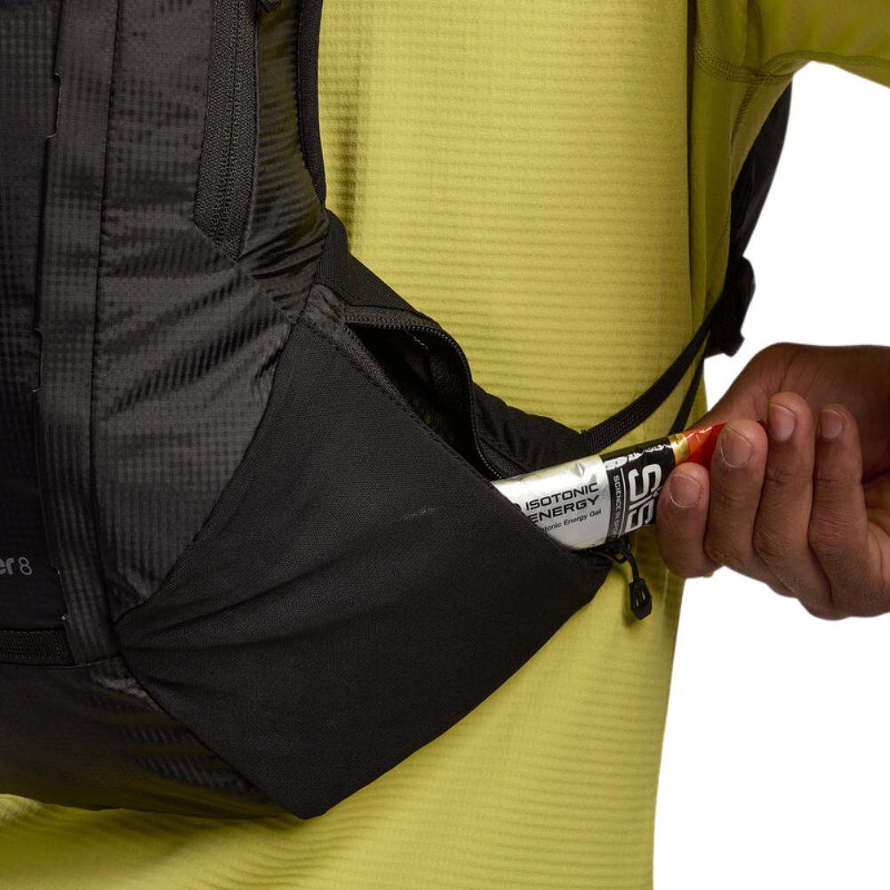 Montane Trailblazer 8L Backpack (Black) little snack