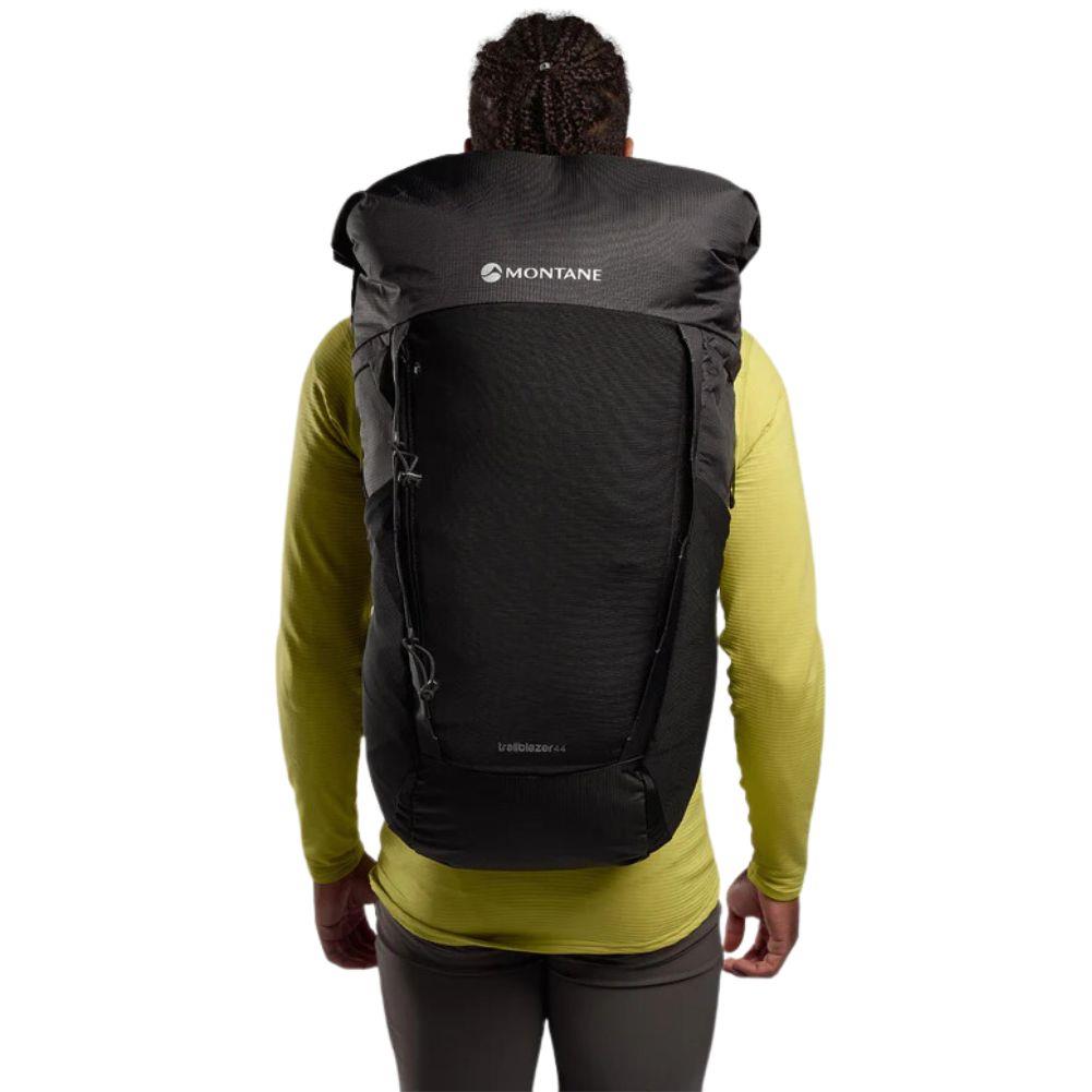 Montane Trailblazer 44L Backpack (Black) model back
