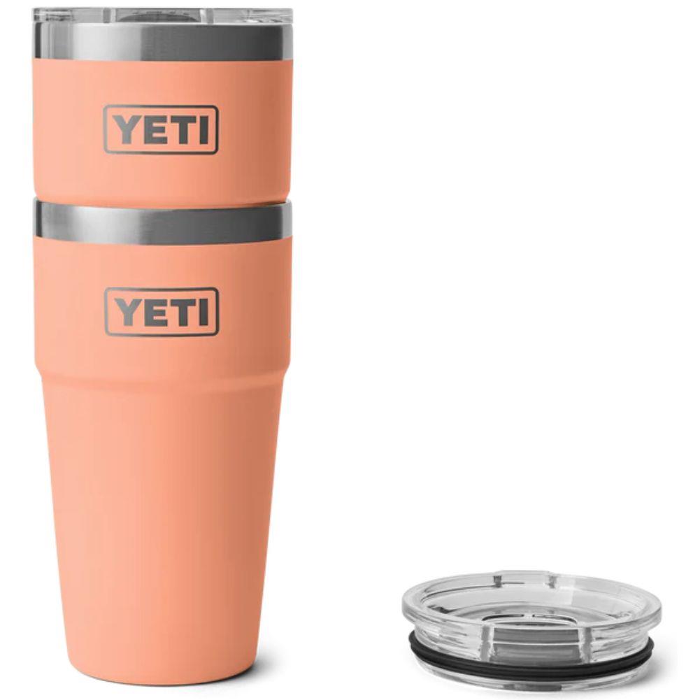 Yeti Rambler 20 oz (591 ml) Stackable Cup (Lowcountry Peach) stackable