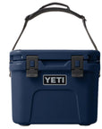 Yeti Roadie 15 Cool Box (Navy) handle up