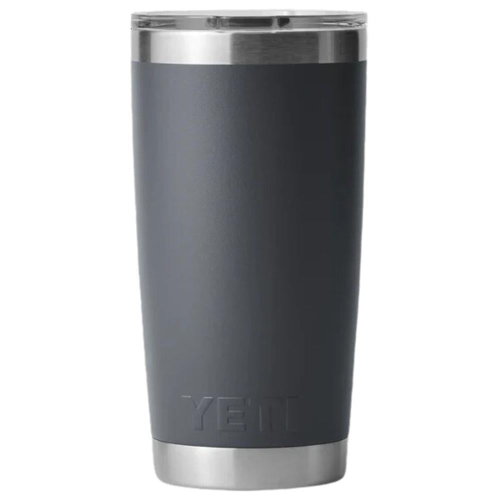 Yeti Rambler 20 OZ Tumbler (Charcoal) back