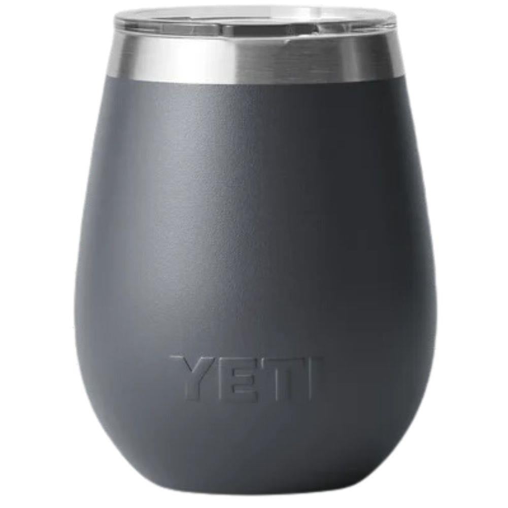 Yeti Rambler 10 oz (296 ml) Wine Tumbler (Charcoal) back