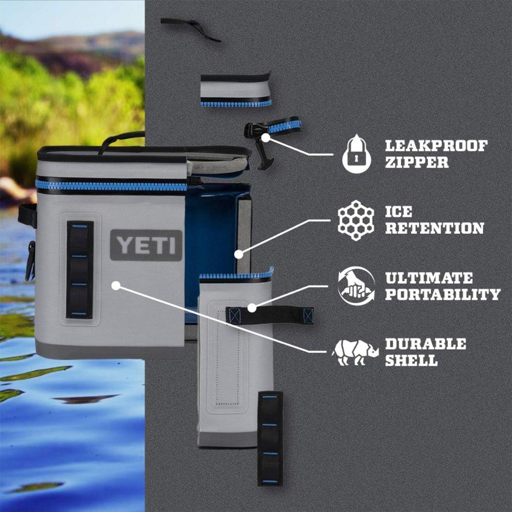 Yeti Hopper Flip 18 Cool Bag (Black) leakproof