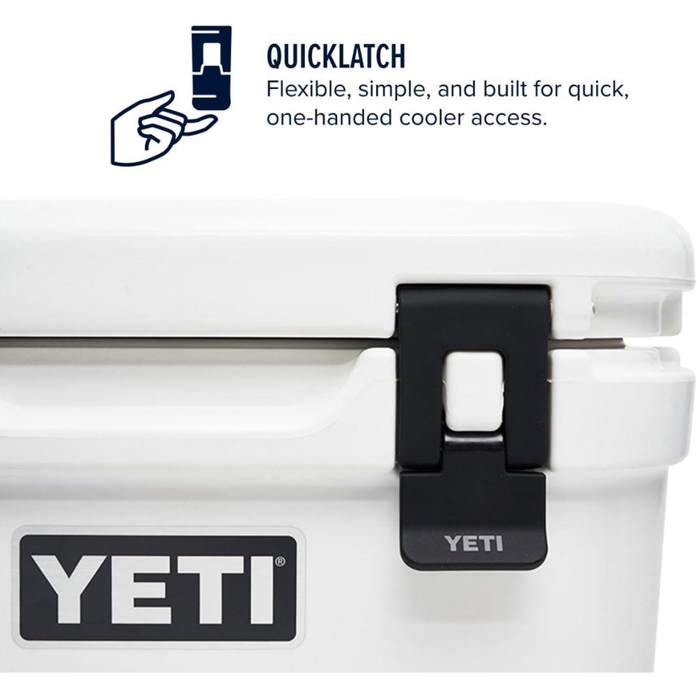 Yeti Roadie 24 Cool Box (Charcoal) quicklatch
