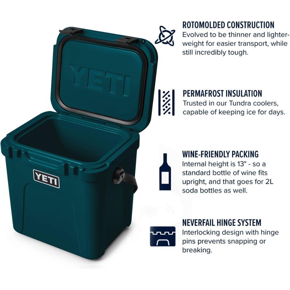 Yeti Roadie 24 Cool Box (Agave Teal) info