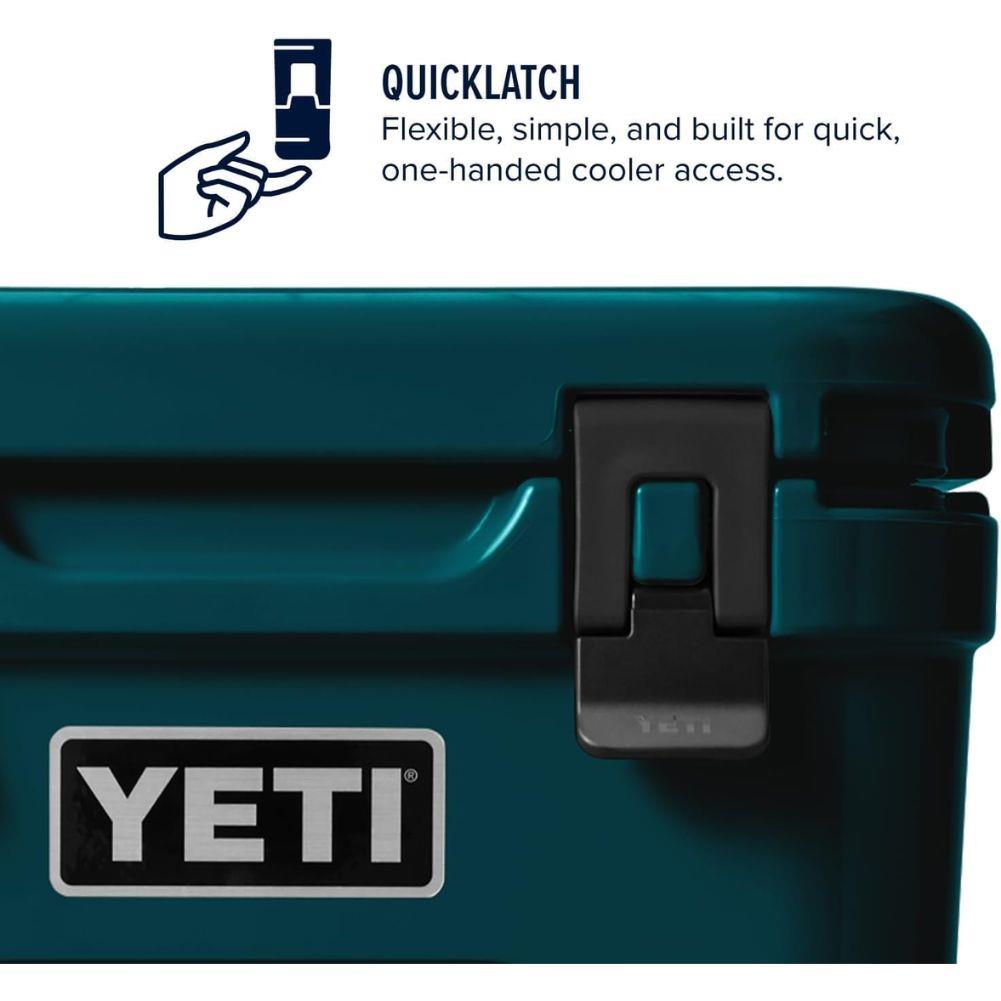 Yeti Roadie 24 Cool Box (Agave Teal) quicklatch