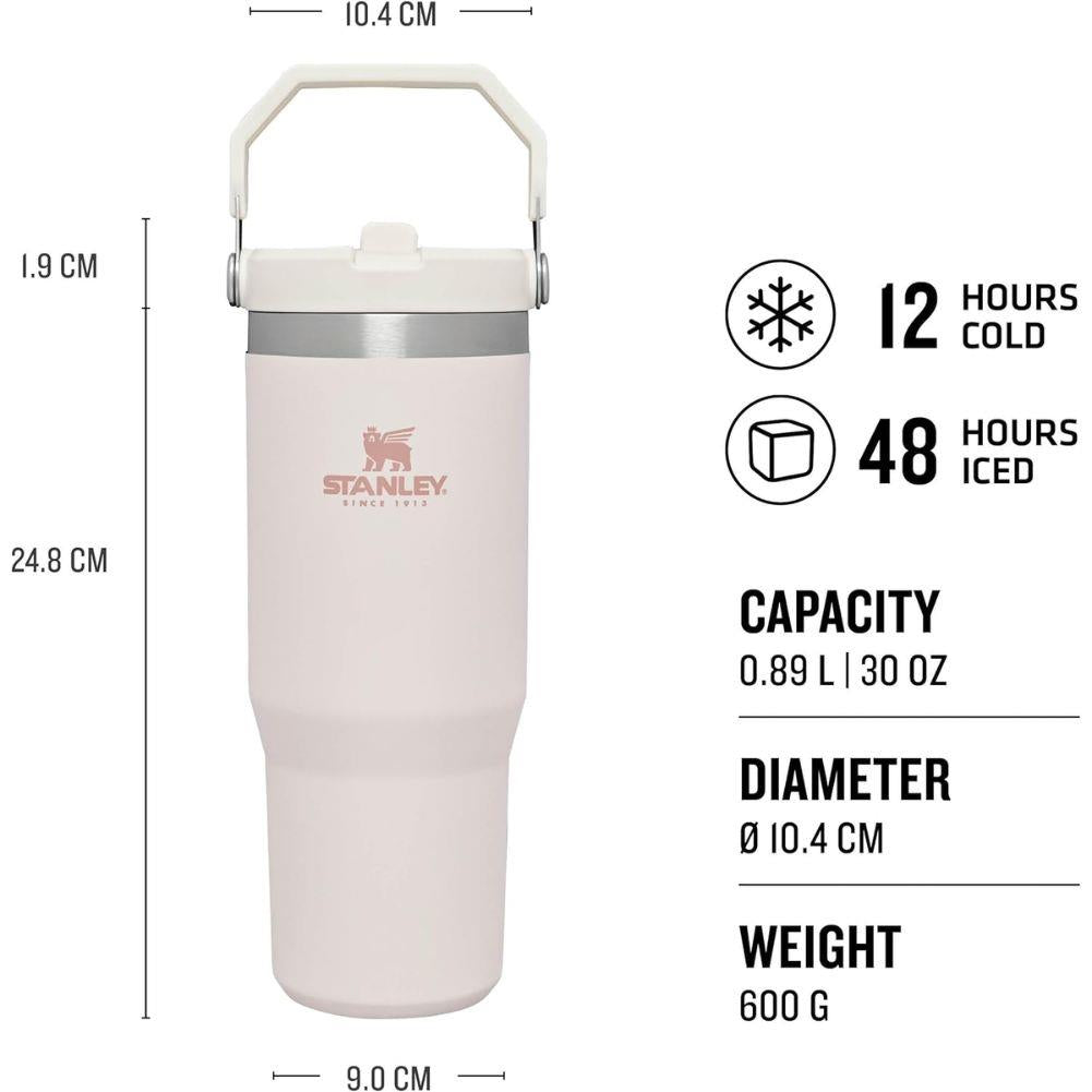 Stanley Iceflow Flip Straw Tumbler 890ML (Frost) measurements
